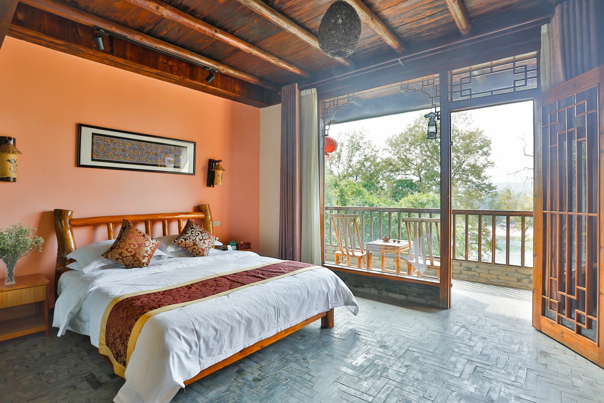 Yangshuo River Lodge Hotel Exterior foto
