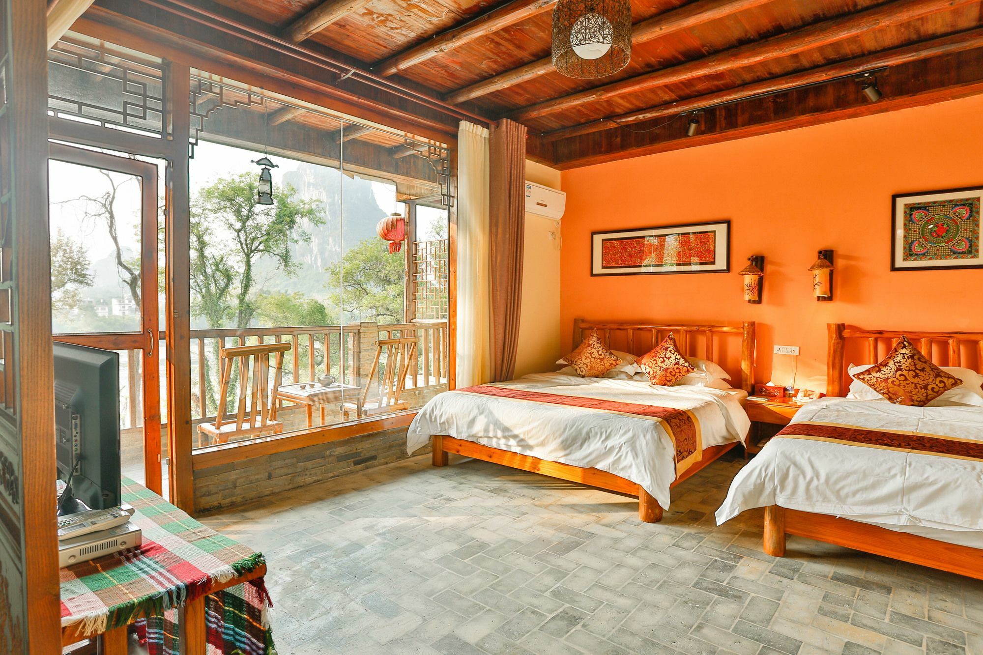 Yangshuo River Lodge Hotel Exterior foto